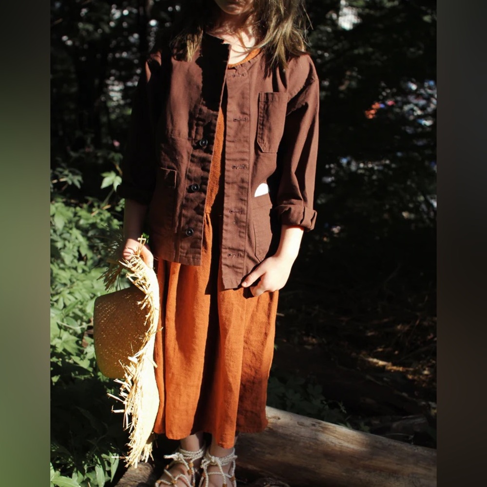 NWT Tambere Insk Girl's Dress in Sienna size 6
